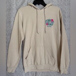 Ron Jon Surf Shop Hoodie Women Teens Graphic Orlando Hibiscus Size Small